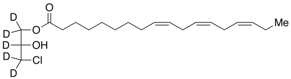 rac 1-Linolenoyl-3-chloropropanediol-d5