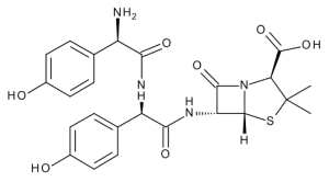 p-Hydroxy-(D)-phenylglycyl Amoxicillin, >85%