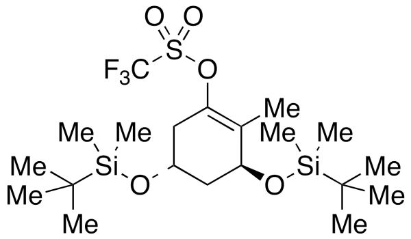(3S,5S)-3,5-Bis(tert-butyldimethylsilyloxy)-2-methyl-1-cyclohexen-1-ol 1-Trifluoromethanesulfonate