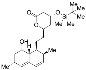 Lovastatin Diol Lactone 4-tert-Butyldimethylsilyl Ether