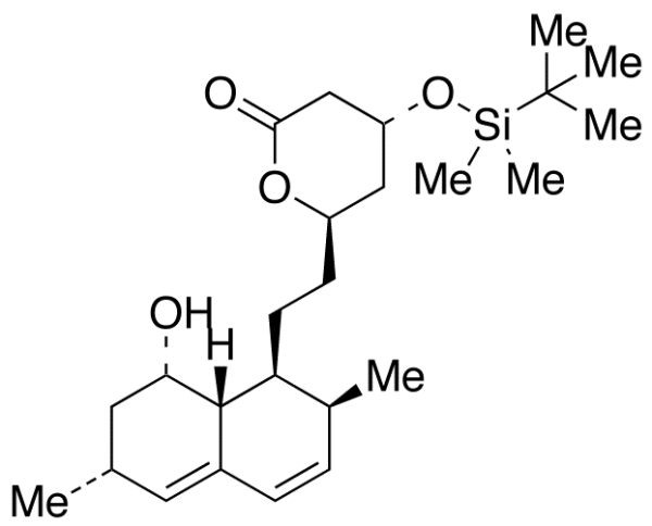 Lovastatin Diol Lactone 4-tert-Butyldimethylsilyl Ether