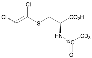 N-Acetyl-S-(1,2-dichloroethenyl)-L-cysteine-13C,d3