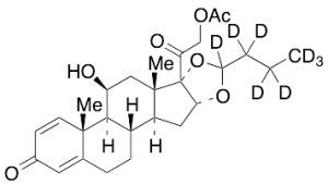 21-Acetyloxy Budesonide-d8