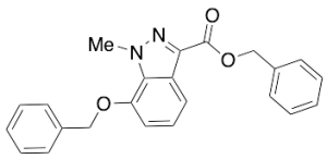 Benzyl 7-(Benzyloxy)-1-methyl-1H-indazole-3-carboxylate