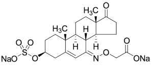 Dehydroepiandrosterone 3-Sulfate 7-(O-Carboxymethyl)oxime Disodium Salt