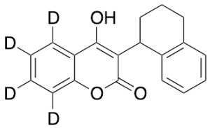 Coumatetralyl-d4