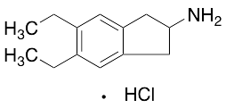 5,6-Diethyl-2,3-dihydro-1H-inden-2-amine Hydrochloride