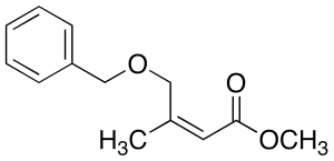 (2Z)-3-Methyl-4-(benzyloxy)-2-butenoic Acid Methyl Ester