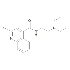 2-Chloro-N-[2-(diethylamino)ethyl]-4-quinolinecarboxamide
