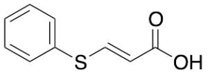 3-(Phenylthio)acrylic Acid