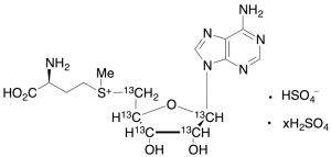 S-(5'-Adenosyl)-L-methionine-13C5 Sulfate Salt (Synthetic)(Mixture of Diastereomers)