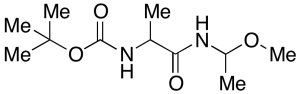 (1-((1-Methoxyethyl)amino)-1-oxopropan-2-yl)carbamic Acid tert-Butyl Ester