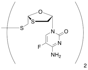 Emtricitabine 6’-Disulfide
