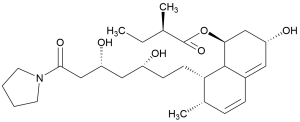 Pravastatin Pyrrolidine Amide