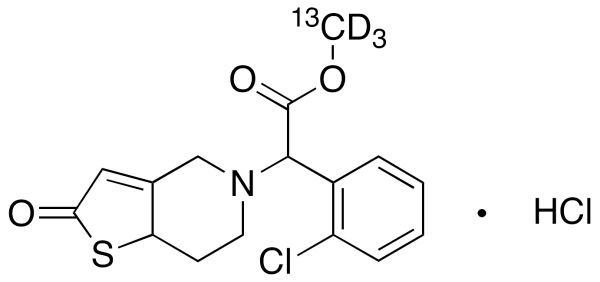 2-Oxo Clopidogrel-13C,d3 Hydrochloride(Mixture of Diastereomers)