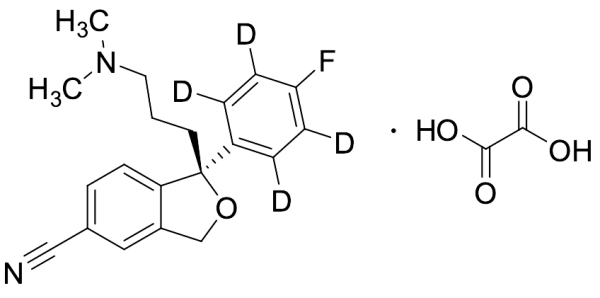 (S)-Citalopram-d4 Oxalate