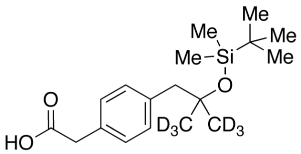 rac 2-(tert-Butyldimethylsilyloxy)-Alpha-desmethyl Ibuprofen-d6