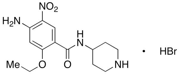 4-Amino-2-ethoxy-5-nitro-N-4-piperidinyl-benzamide Hydrobromide