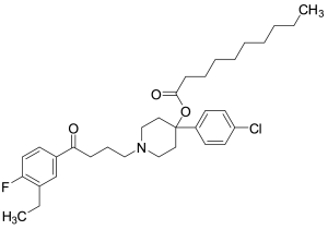3-Ethyl Haloperidol Decanoate