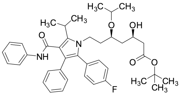 Atorvastatin 5-Isopropyl Ether tert-Butyl Ester