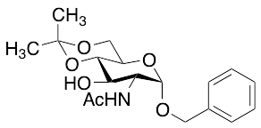 Benzyl 2-Acetamido-2-deoxy-4,6-O-isopropylidene-Alpha-D-glucopyranoside