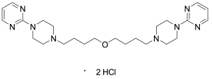 2,2'-(4,4'-(Oxybis(butane-4,1-diyl))bis(piperazine-4,1-diyl))dipyrimidine Dihydrochloride