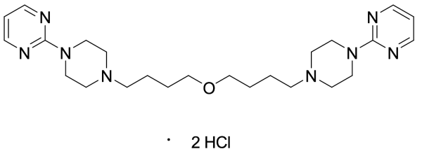2,2'-(4,4'-(Oxybis(butane-4,1-diyl))bis(piperazine-4,1-diyl))dipyrimidine Dihydrochloride