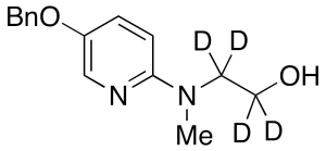 2-[(5-Benzyloxypyridin-2-yl)methylamino]ethanol-d4