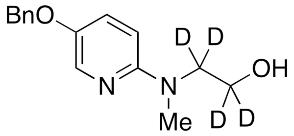 2-[(5-Benzyloxypyridin-2-yl)methylamino]ethanol-d4