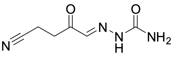 5-(N-Carbamoylamino)imino-4-oxopentanenitrile