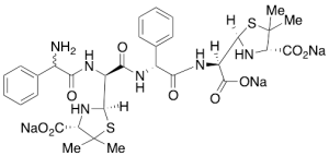 Ampicillin Dimer Tri-sodium Salt (Mixture of Diastereomers)