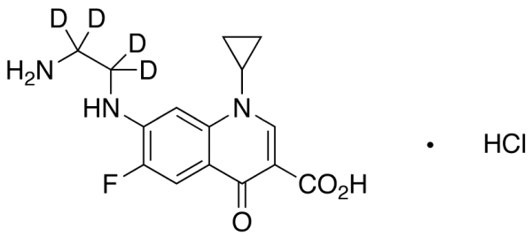 Desethylene Ciprofloxacin-d4, Hydrochloride