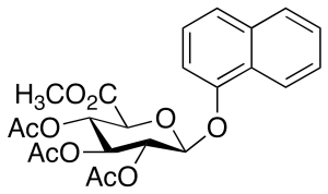 1-Naphthol 2,3,4-Tri-O-acetyl-Beta-D-glucuronide Methyl Ester