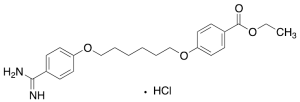 Ethyl 4[[6-(4-Carbamimidoylphenoxy)hexyl]oxy]benzoate Hydrochloride