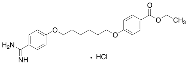 Ethyl 4[[6-(4-Carbamimidoylphenoxy)hexyl]oxy]benzoate Hydrochloride