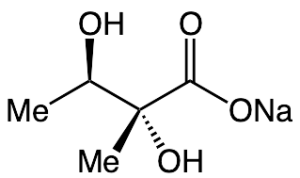 (2R,3R)-rel-2,3-Dihydroxy-2-methylbutanoic Acid Sodium Salt
