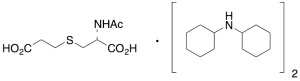 N-Acetyl-S-(2-carboxyethyl)-L-cysteine Bis(dicyclohexylamine) Salt