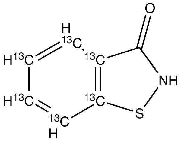 Benzoisothiazol-3-one-13C6
