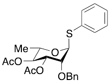 Phenyl 3,4-Di-O-acetyl-Alpha-O-benzyl-1-thio-Alpha-L-rhamnopyranoside