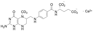 5-(Methyl-d3)tetrahydrofolic Acid Calcium Salt (Mixture of Diastereomers)