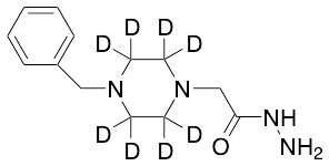 4-Benzyl-1-piperazineacetic Acid-d8 Hydrazide