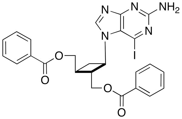 [(1S)-(1Alpha,2Beta,3Beta)]-3-(2-Amino-6-iodo-7H-purin-7-yl)-1,2-cyclobutanedimethanol Dibenzoate Ester;