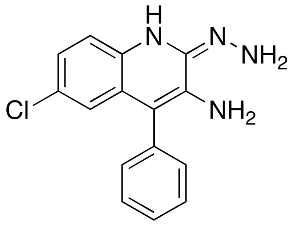 3-Amino-6-chloro-4-(4-pyridinyl)-2-quinolinone Hydrazone