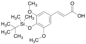 (2E)-3-[4-[[(1,1-Dimethylethyl)dimethylsilyl]oxy]-3,5-dimethoxyphenyl]-2-propenoic Acid