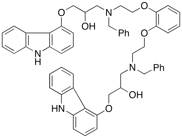 Carvedilol Bis(N-benzylalkylpyrocatechol) Impurity