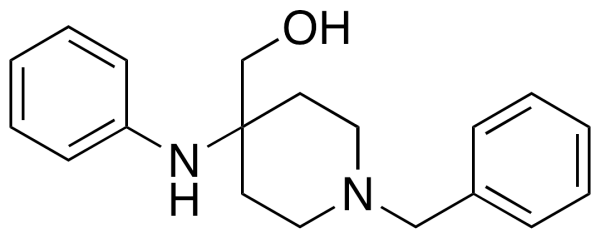 1-Benzyl-4-phenylamino-4-(hydroxymethyl)piperidine