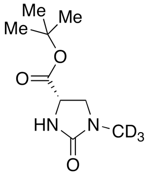 (4S)-1-(Methyl-d3)-2-oxo-4-imidazolidinecarboxylic Acid, tert-Butyl Ester