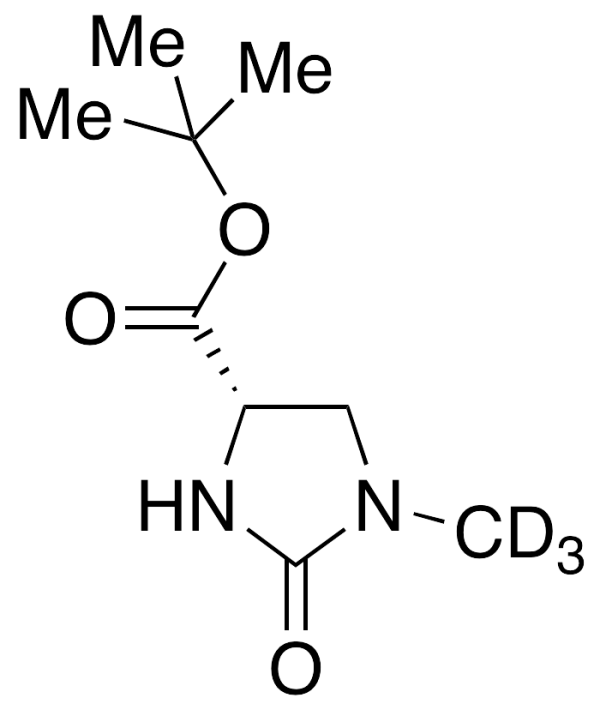 (4S)-1-(Methyl-d3)-2-oxo-4-imidazolidinecarboxylic Acid, tert-Butyl Ester