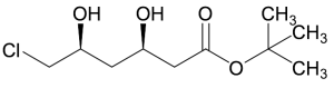 (3R,5S)-6-Chloro-3,5-dihydroxyhexanoic Acid tert-Butyl Ester (~90%)