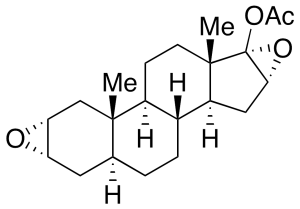 2Alpha,3Alpha:16Alpha,17Alpha-Diepoxy-17Beta-acetoxy-5Alpha-androstane